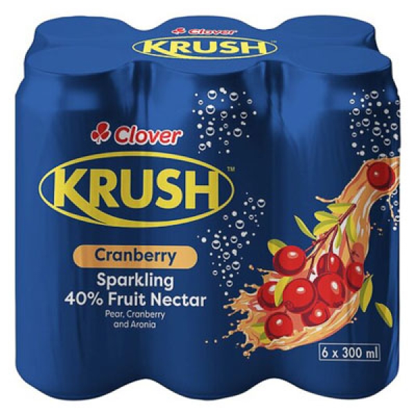 KRUSH SPARK CRANEBERRY CAN 300ML