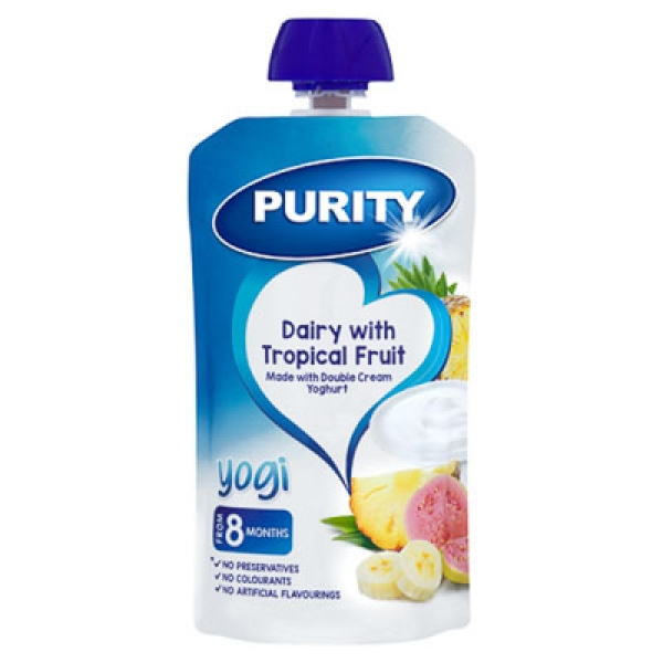 PURITY POUCH APPLE OATS &CINN 110ML