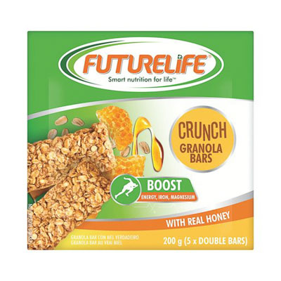 prod-2dc975d494.jpeg FUTURELIFE GRANOLA BAR HONEY 200G - Image 1